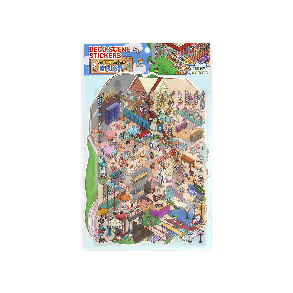 Landscape Sticker Infeel.Me Open for Business Today: Series Vol. 22 Commercial Street CN 1 Piece
