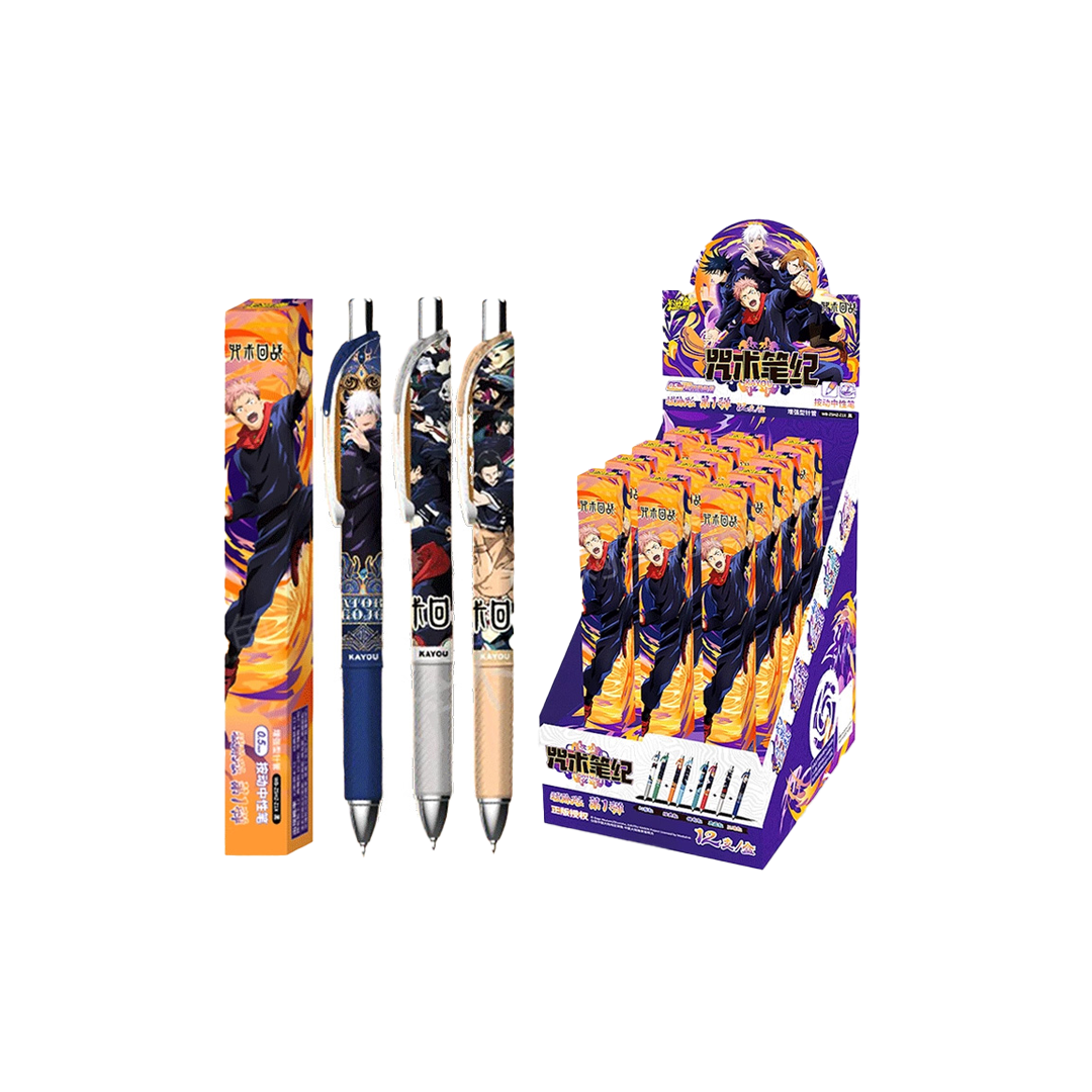 KAYOU Jujutsu Kaisen Gel Pen Edisi Pengusiran Roh S1 CN 1 BOX