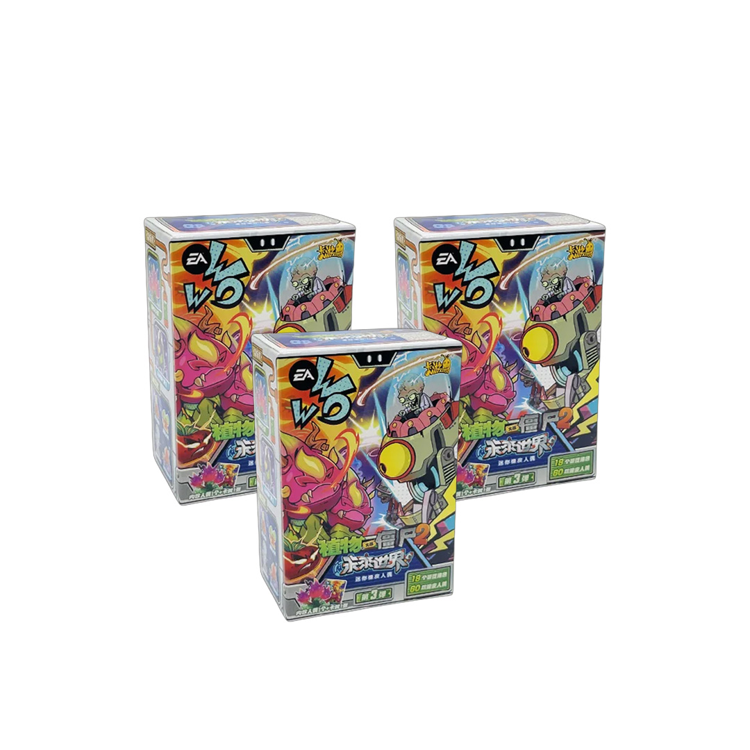 KAYOU Plants vs Zombies Vitality Garden Series Mini Rubber Figure - Part 3 CN 1 BOX