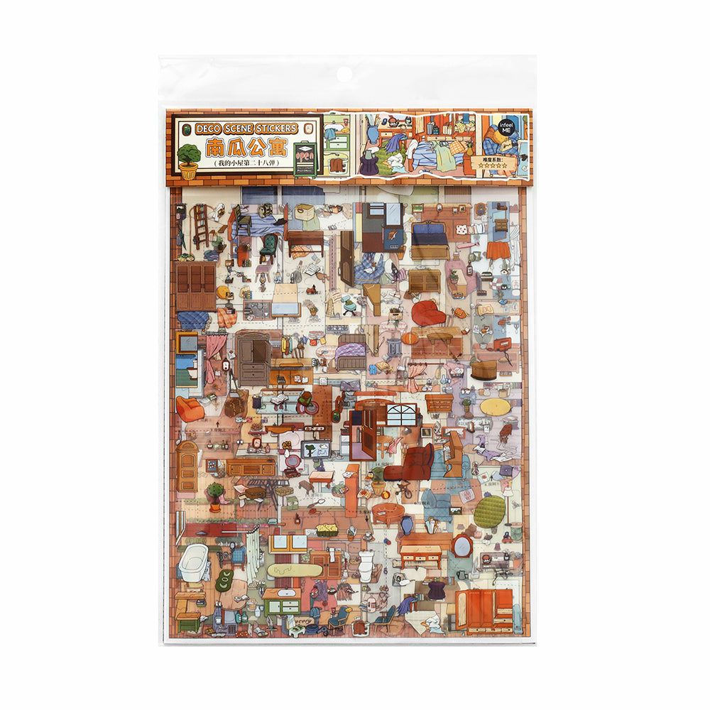 Landscape Sticker Infeel.Me My Little Cabin: Installment Vol. 28 Pumpkin Apartment CN 1 Piece
