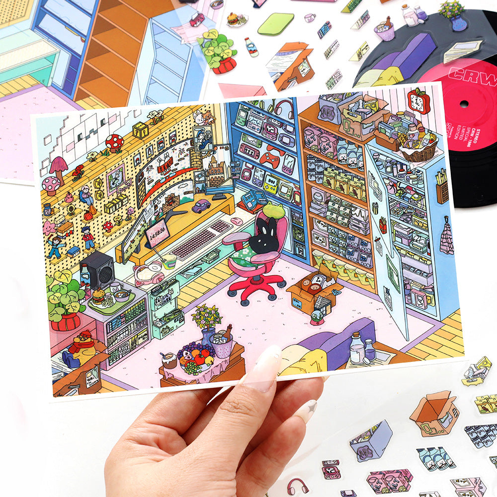 Landscape Sticker Infeel.Me My Little Cabin: Installment Vol.18  E-Sports Den CN 1 Piece