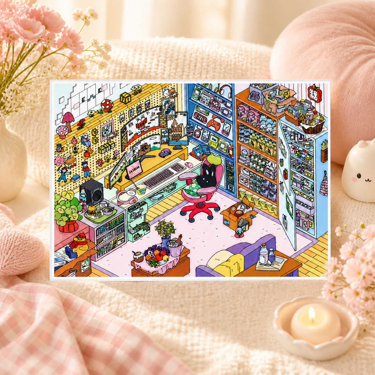 Landscape Sticker Infeel.Me My Little Cabin: Installment Vol.18  E-Sports Den CN 1 Piece