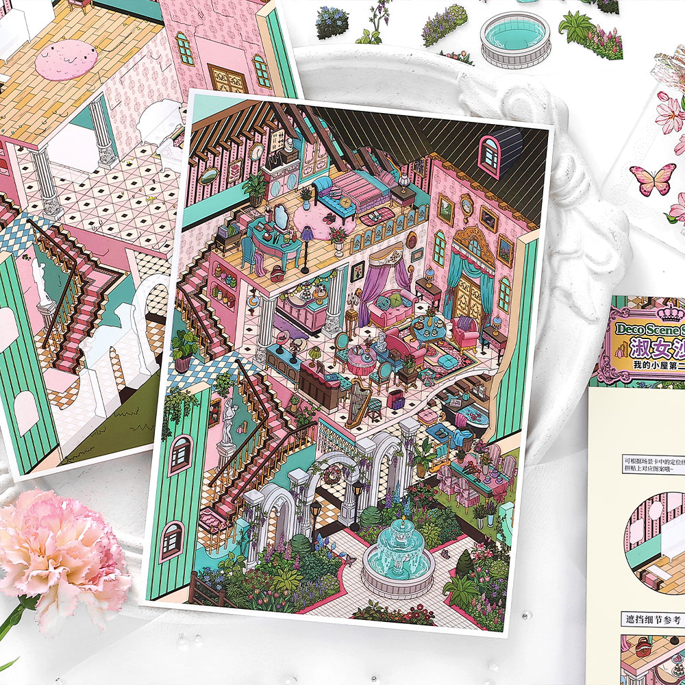 Landscape Sticker Infeel.Me My Little Cabin: Installment Vol. 27 Lady's Salon CN 1 Piece