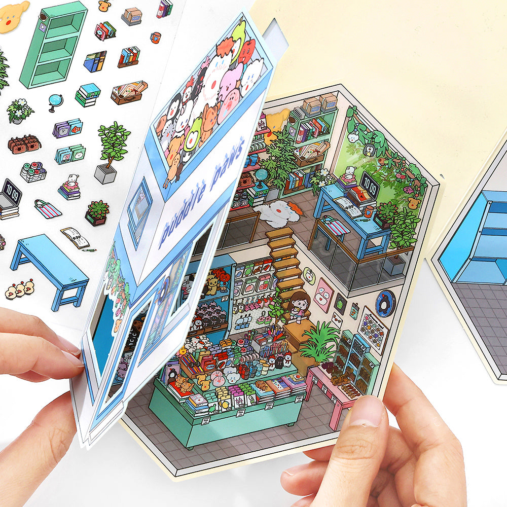 Landscape Sticker Infeel.Me Open for Business Today: Series Vol. 18 Toy Cottage CN 1 Piece