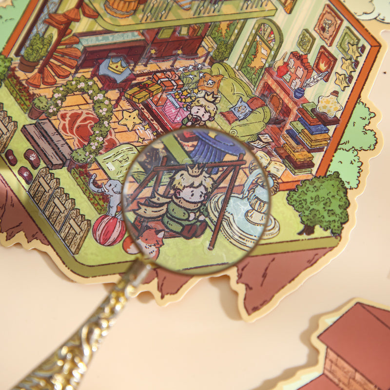 Landscape Sticker Mr. Paper: Star Dream Prince Series The Leisurely Conservatory CN 1 Piece