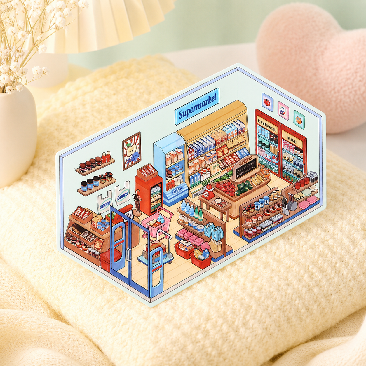 Landscape Sticker Infeel.Me PaperMore Little Corner Series：Corner Mart CN 1 Piece