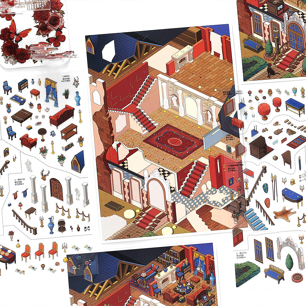 Landscape Sticker Infeel.Me My Little Cabin: Installment Vol. 27 Duke's Dinner CN 1 Piece