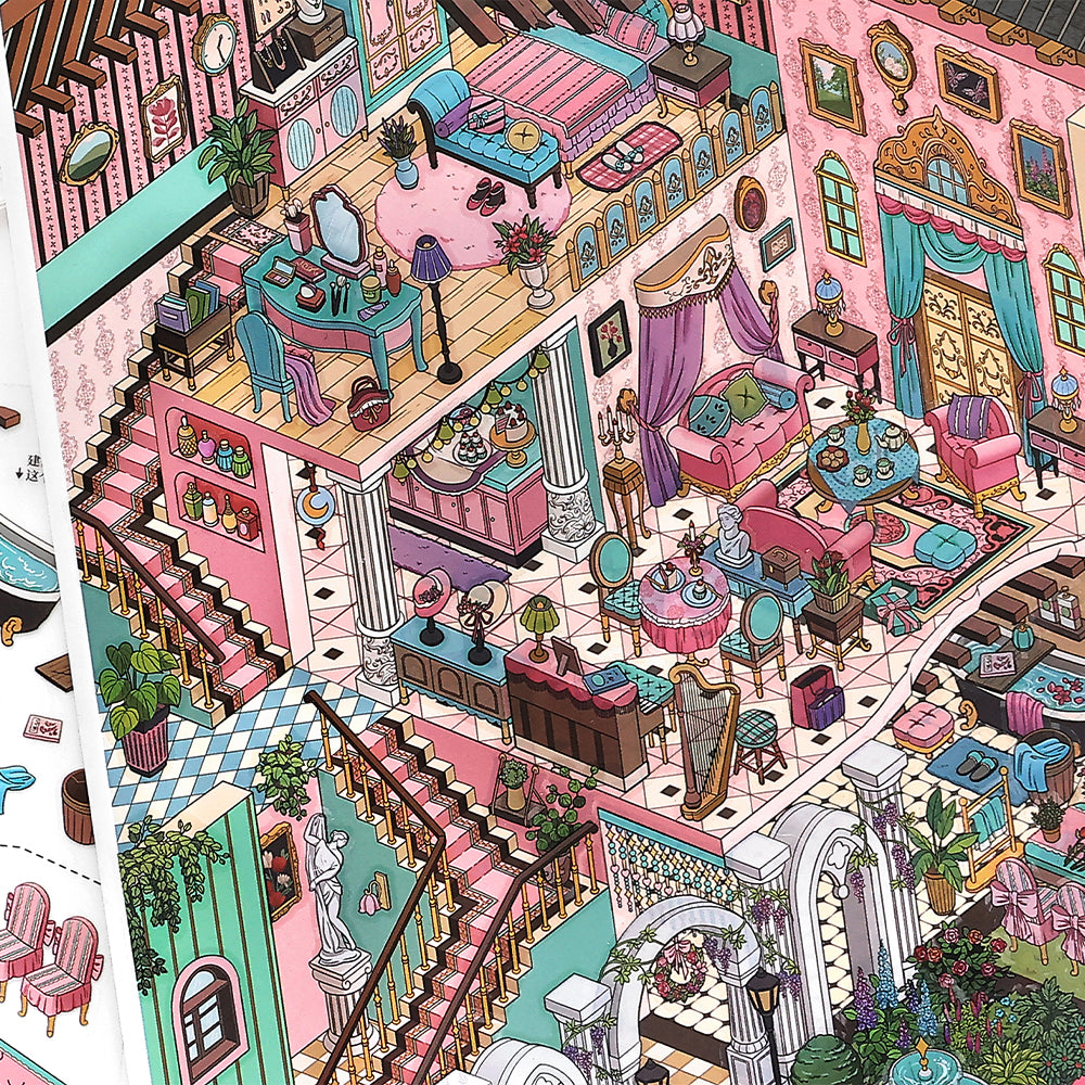 Landscape Sticker Infeel.Me My Little Cabin: Installment Vol. 27 Lady's Salon CN 1 Piece