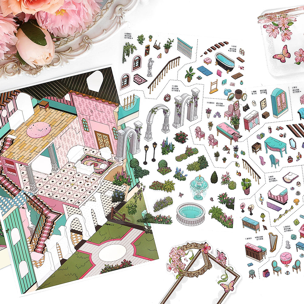 Landscape Sticker Infeel.Me My Little Cabin: Installment Vol. 27 Lady's Salon CN 1 Piece