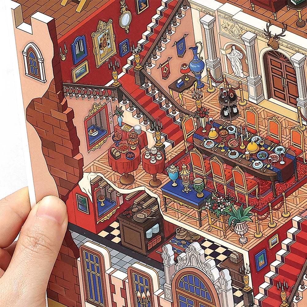 Landscape Sticker Infeel.Me My Little Cabin: Installment Vol. 27 Duke's Dinner CN 1 Piece