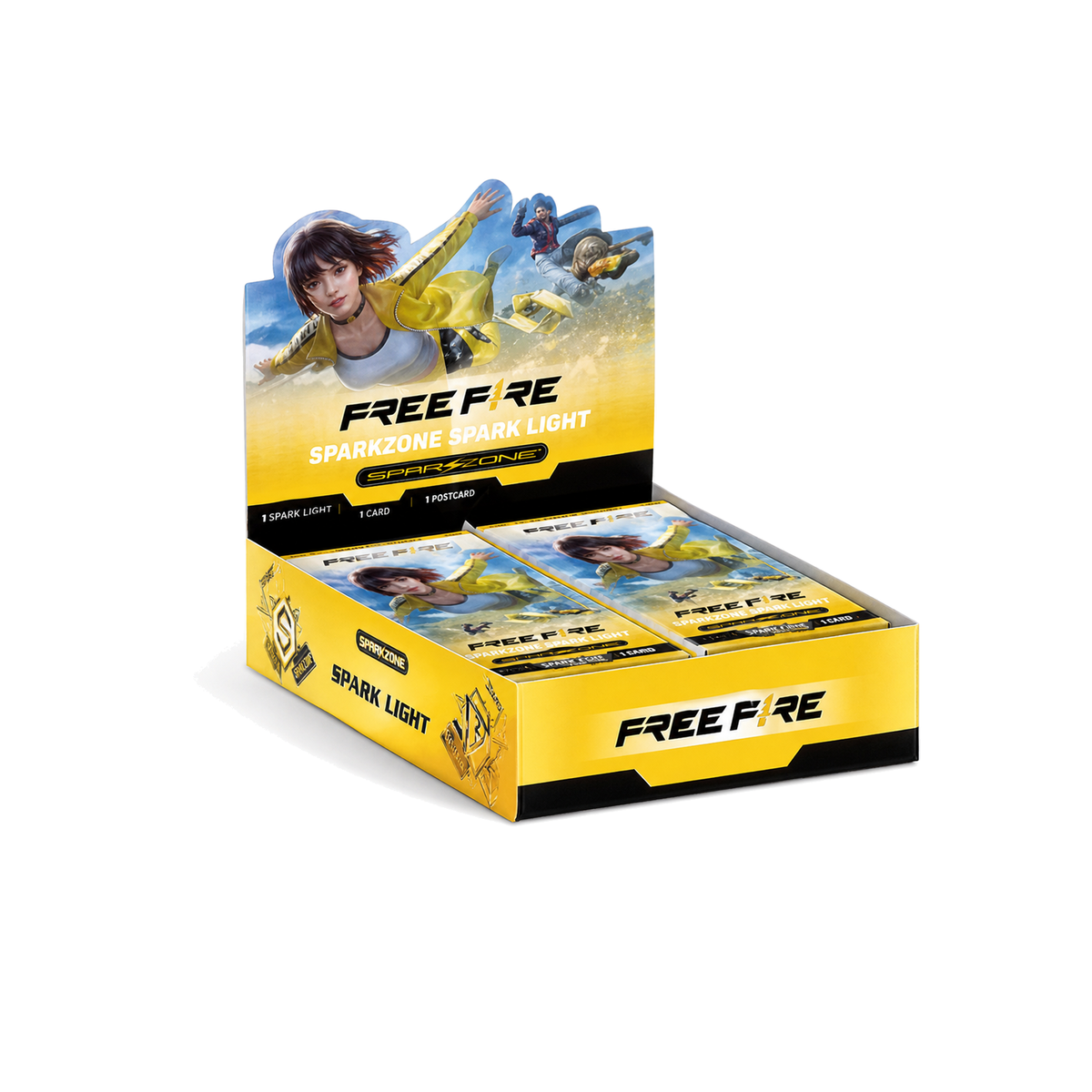 Free Fire mini Collectible card SparkZONE Vol.1 -  Spark Light