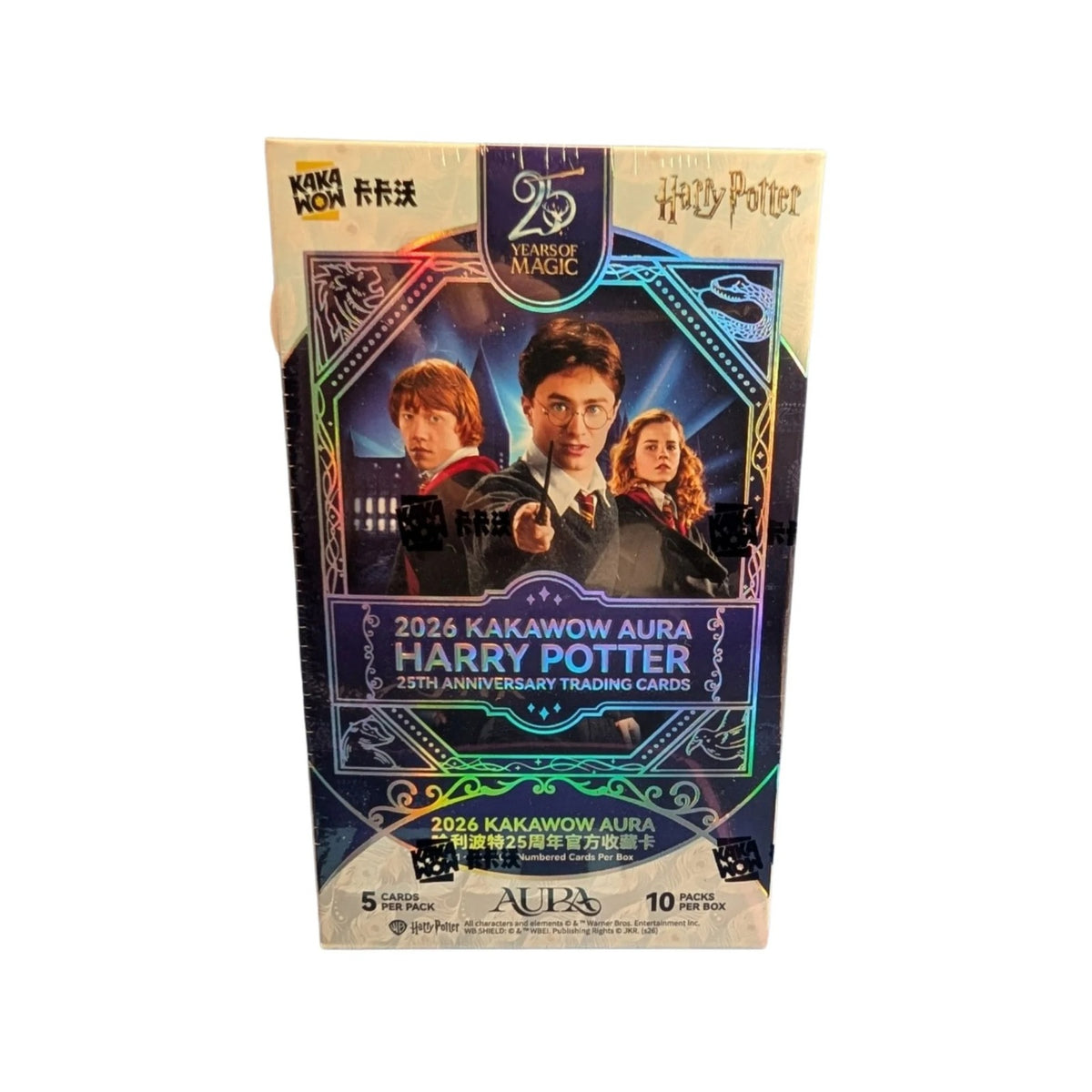 2026 AURA Harry Potter 25th Anniversary Official Collector's Card (Regular Edition)