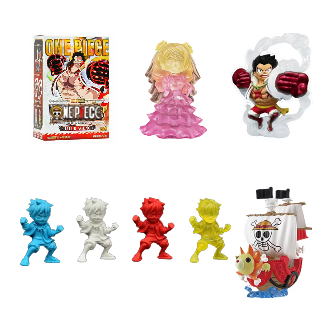 KAYOU One Piece - Mini Rubber Dolls - Part 1 CN 1 BOX