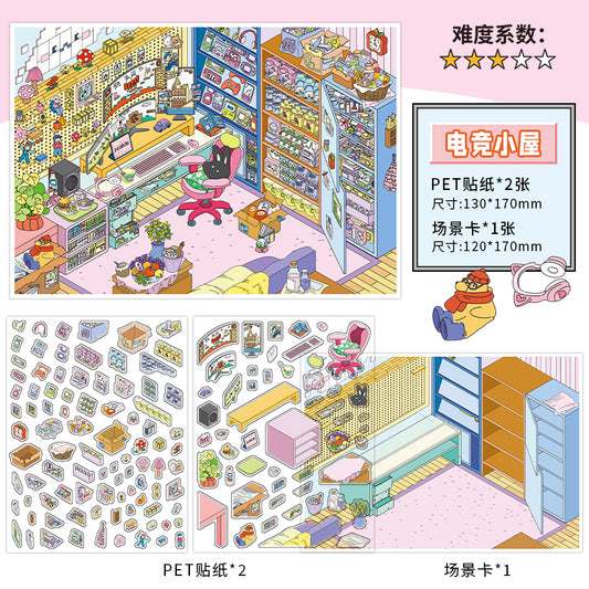 Landscape Sticker Infeel.Me My Little Cabin: Installment Vol.18  E-Sports Den CN 1 Piece